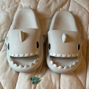 Shark Sandals & Earrings